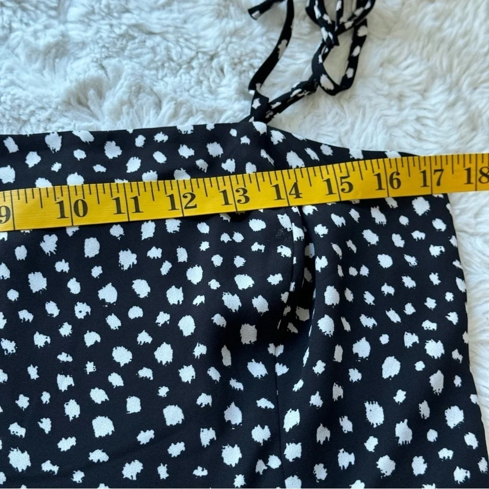 Lola Grace black and white polka dot print dress size large - Picture 6 of 9
